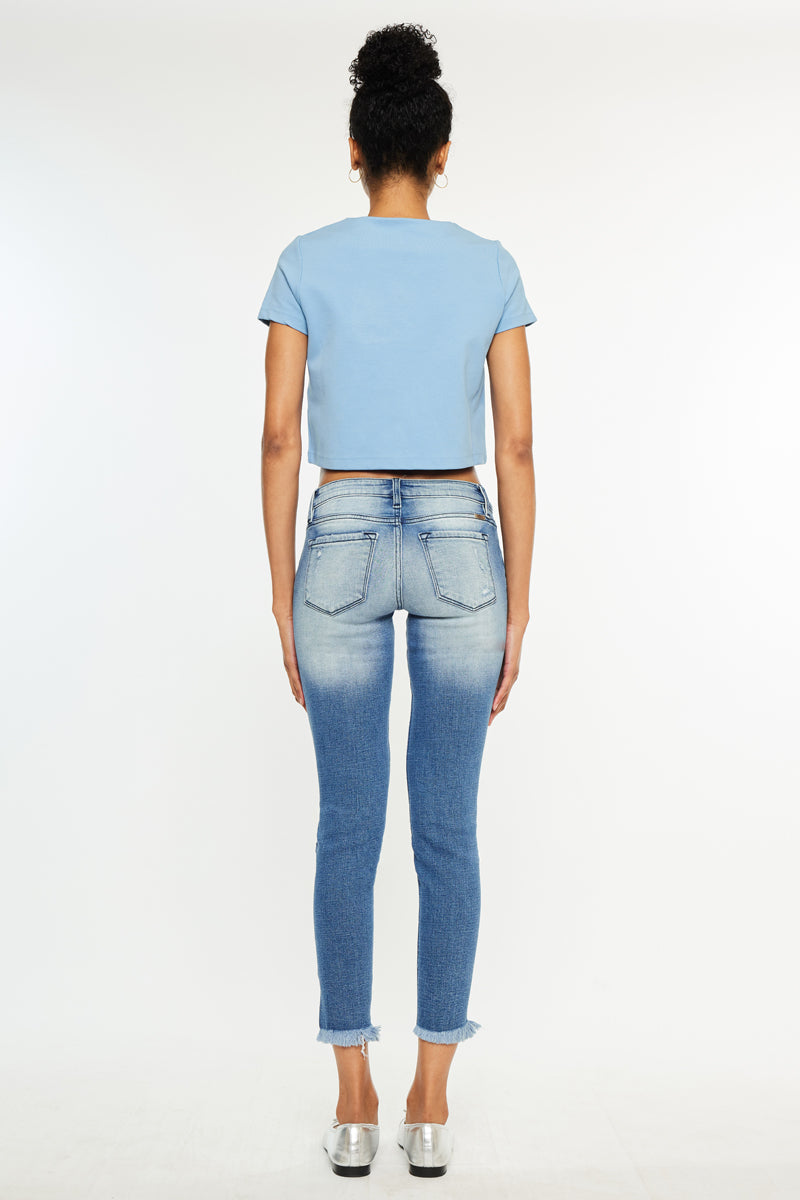 Adell Low Rise Ankle Skinny Jeans - Official Kancan USA