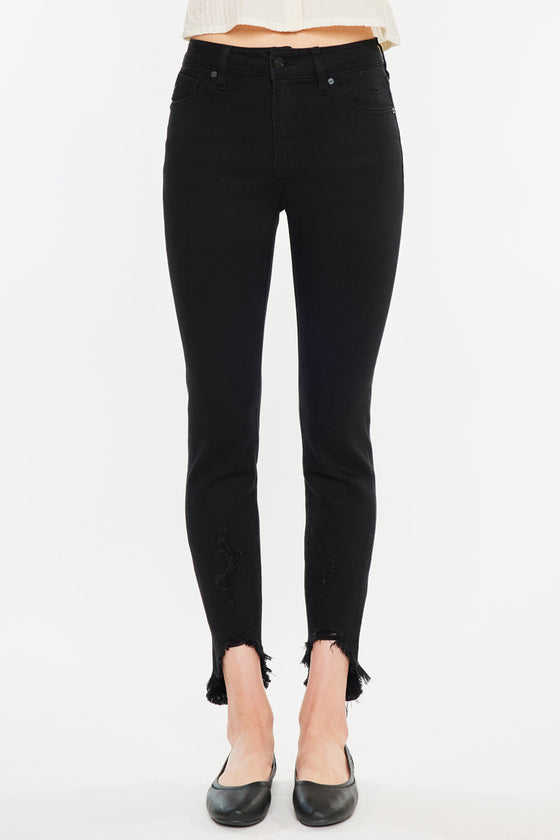 Brielle High Rise Ankle Skinny Jeans - Official Kancan USA