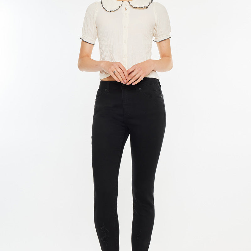 Brielle High Rise Ankle Skinny Jeans - Official Kancan USA