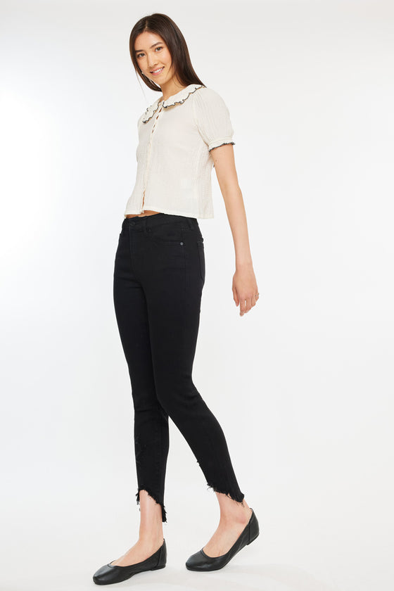 Brielle High Rise Ankle Skinny Jeans - Official Kancan USA