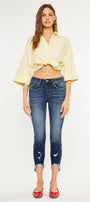Christina High Rise Ankle Skinny Jeans - Official Kancan USA