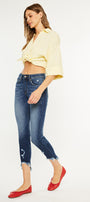 Christina High Rise Ankle Skinny Jeans - Official Kancan USA