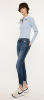 Christina High Rise Ankle Skinny - Official Kancan USA
