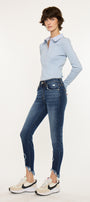Christina High Rise Ankle Skinny - Official Kancan USA