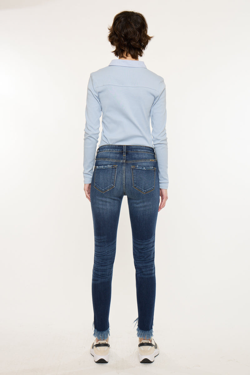 Christina High Rise Ankle Skinny - Official Kancan USA