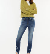 Christina High Rise Ankle Skinny Jeans - Official Kancan USA