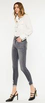 Shyla High Rise Ankle Skinny Jeans - Official Kancan USA
