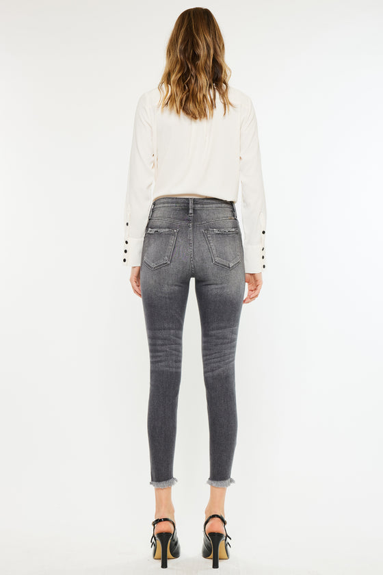 Shyla High Rise Ankle Skinny Jeans - Official Kancan USA