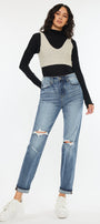 Jinny High Rise Mom Jeans - Official Kancan USA