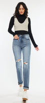 Jinny High Rise Mom Jeans - Official Kancan USA
