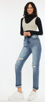 Jinny High Rise Mom Jeans - Official Kancan USA