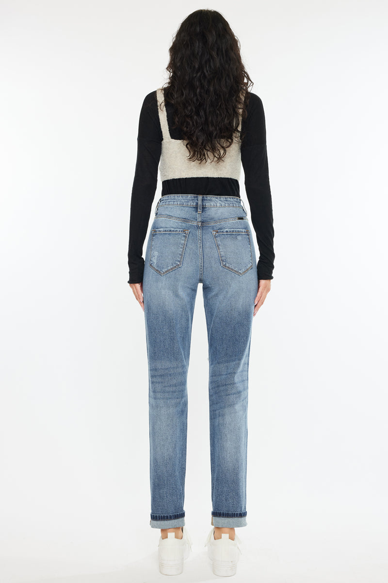 Jinny High Rise Mom Jeans - Official Kancan USA