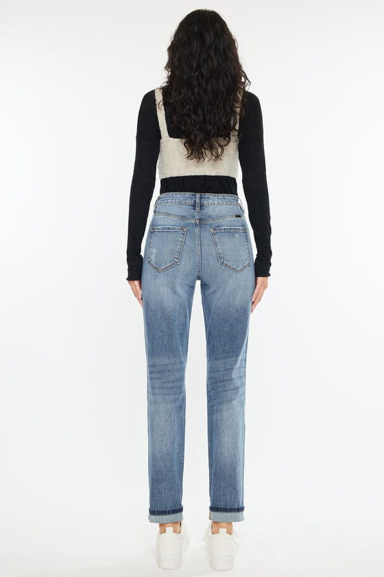 Jinny High Rise Mom Jeans - Official Kancan USA