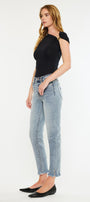 Muffy High Rise Straight Leg Jeans - Official Kancan USA