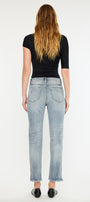 Muffy High Rise Straight Leg Jeans - Official Kancan USA