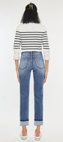 Emmett High Rise Skinny Straight Jeans - Official Kancan USA