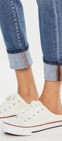 Emmett High Rise Skinny Straight Jeans - Official Kancan USA
