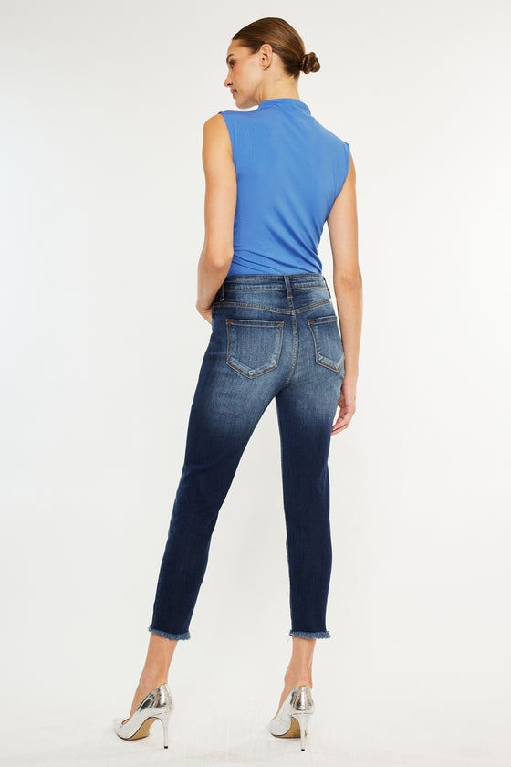 Karlee High Rise Ankle Skinny Jeans - Official Kancan USA