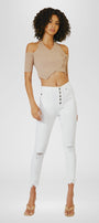 Karlee High Rise Ankle Skinny Jeans - Official Kancan USA