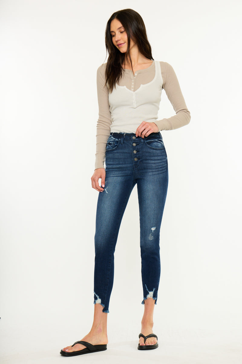 Sloane High Rise Ankle Skinny