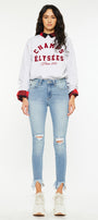 Delilah High Rise Ankle Skinny Jeans - Official Kancan USA