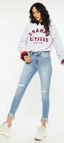 Delilah High Rise Ankle Skinny Jeans - Official Kancan USA