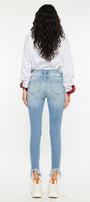 Delilah High Rise Ankle Skinny Jeans - Official Kancan USA