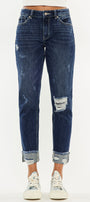 Bernice High Rise Boyfriend Jeans - Official Kancan USA