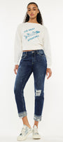 Bernice High Rise Boyfriend Jeans - Official Kancan USA