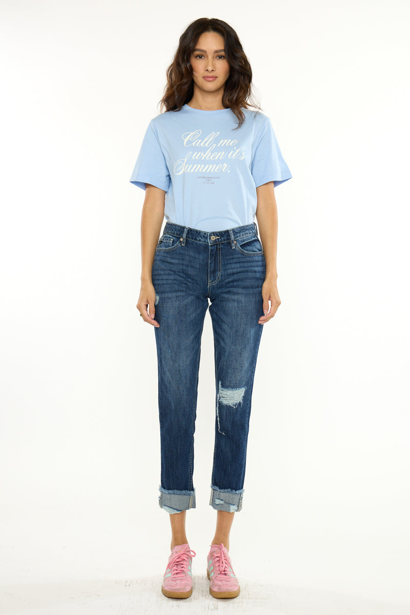 Bernice High Rise Boyfriend - Official Kancan USA