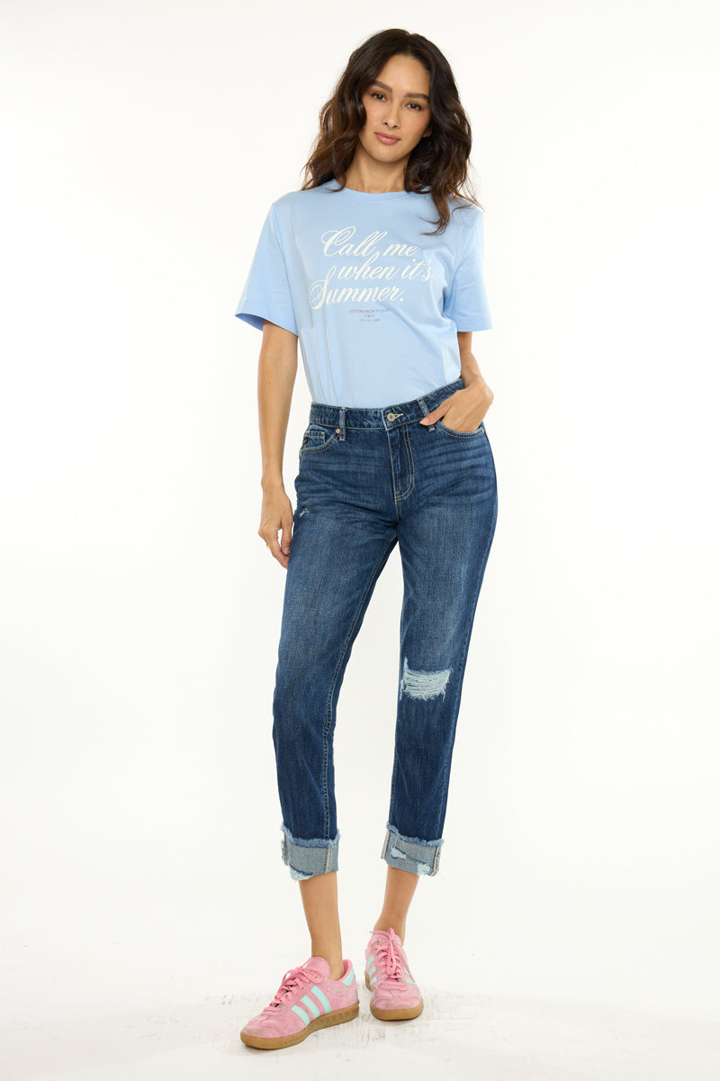 Bernice High Rise Boyfriend - Official Kancan USA