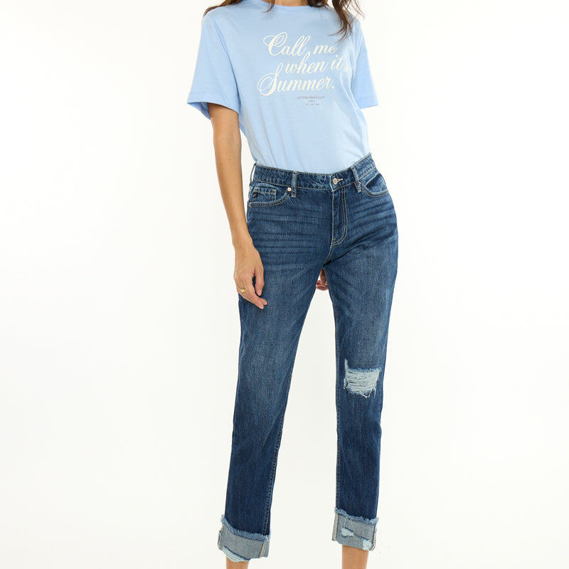 Bernice High Rise Boyfriend - Official Kancan USA