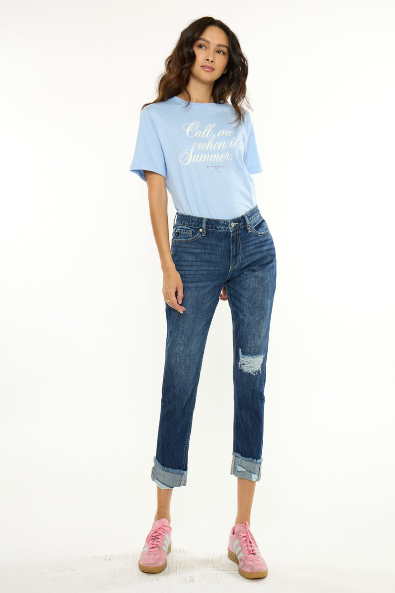 Bernice High Rise Boyfriend - Official Kancan USA