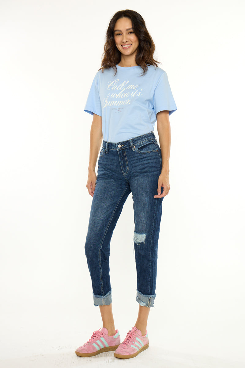 Bernice High Rise Boyfriend - Official Kancan USA
