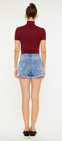 Farah High Rise Mom Shorts - Official Kancan USA
