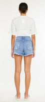 Farah High Rise Mom Shorts - Official Kancan USA
