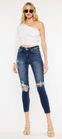 Serena High Rise Ankle Skinny Jeans - Official Kancan USA