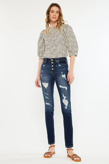  Lacey High Rise Super Skinny Jeans - Official Kancan USA