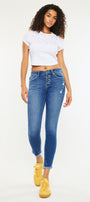 Kate Mid Rise Ankle Skinny Jeans - Official Kancan USA