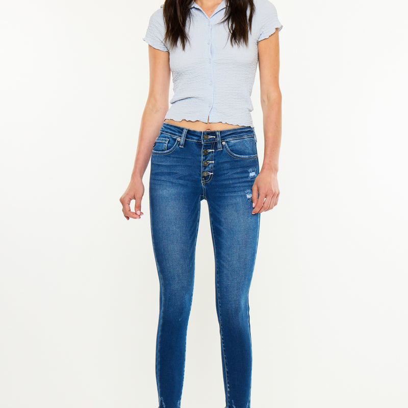Kate Mid Rise Ankle Skinny