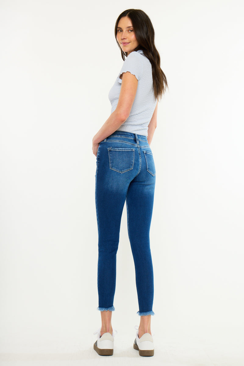 Kate Mid Rise Ankle Skinny