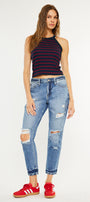 Artemis High Rise Boyfriend Jeans - Official Kancan USA