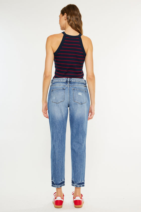 Artemis High Rise Boyfriend Jeans - Official Kancan USA