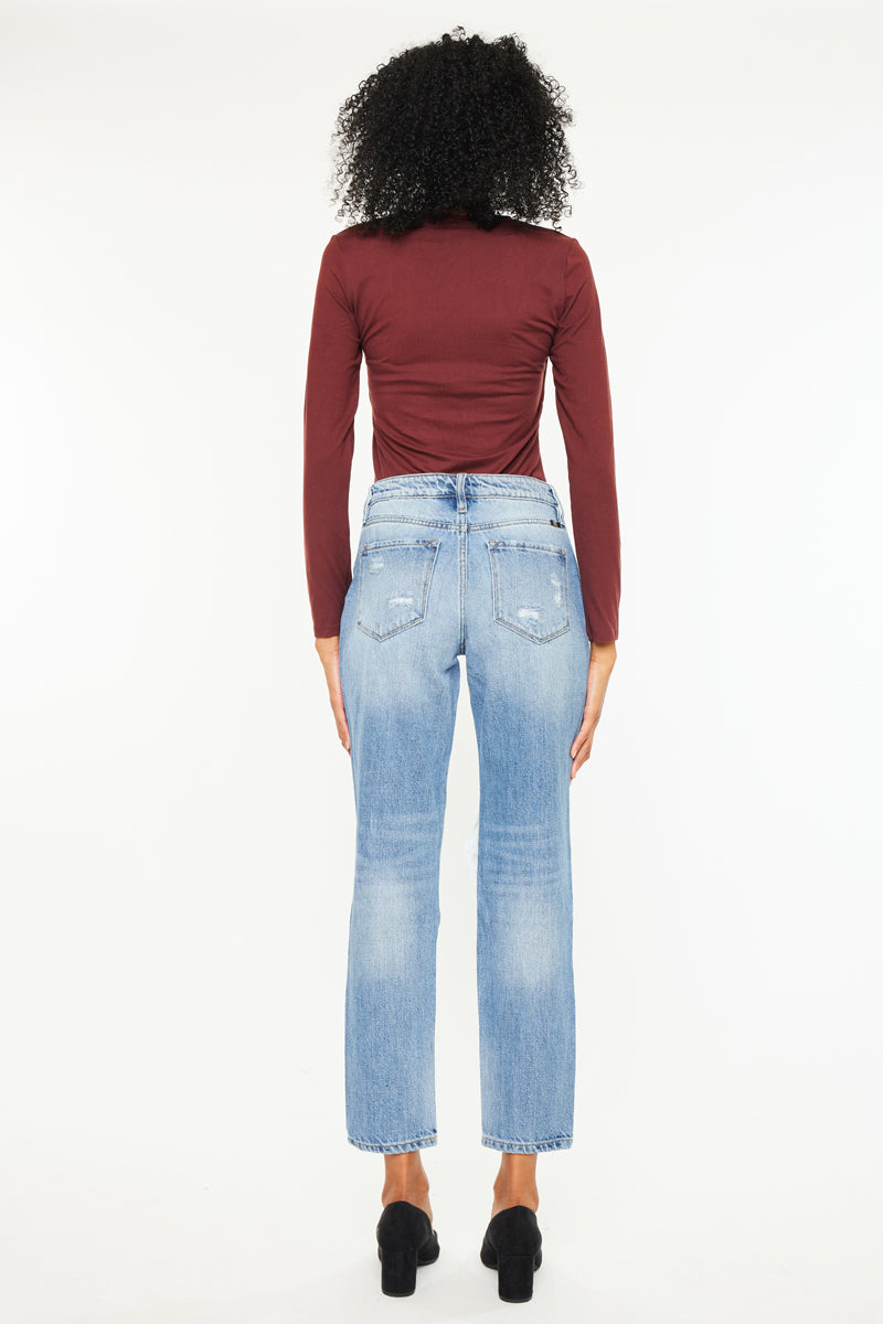 Bonnie High Rise Boyfriend Jeans - Official Kancan USA