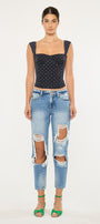 Bonnie High Rise Boyfriend Jeans - Official Kancan USA