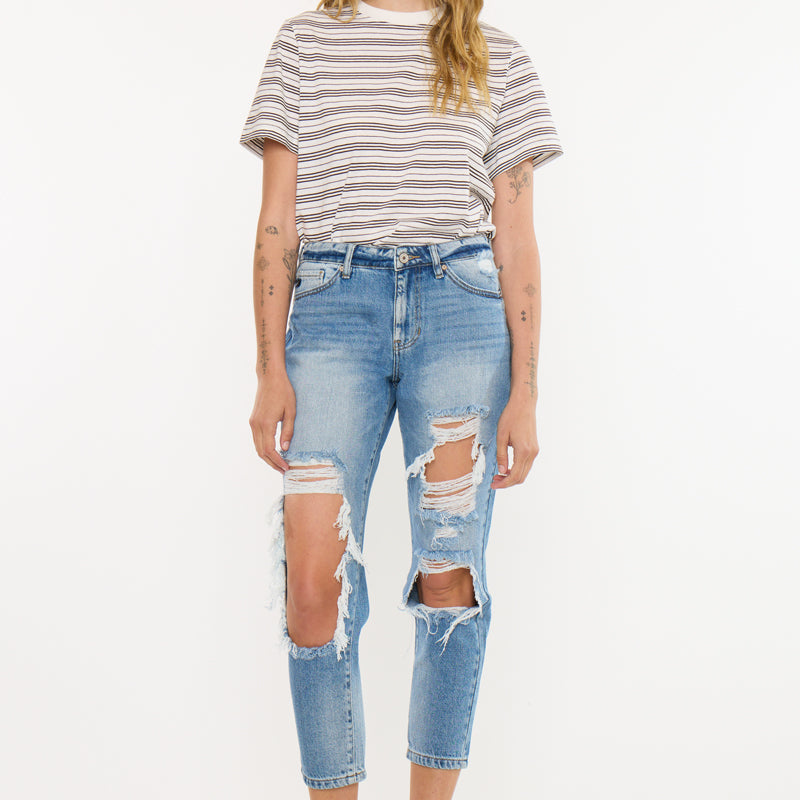 Bonnie High Rise Boyfriend - Official Kancan USA