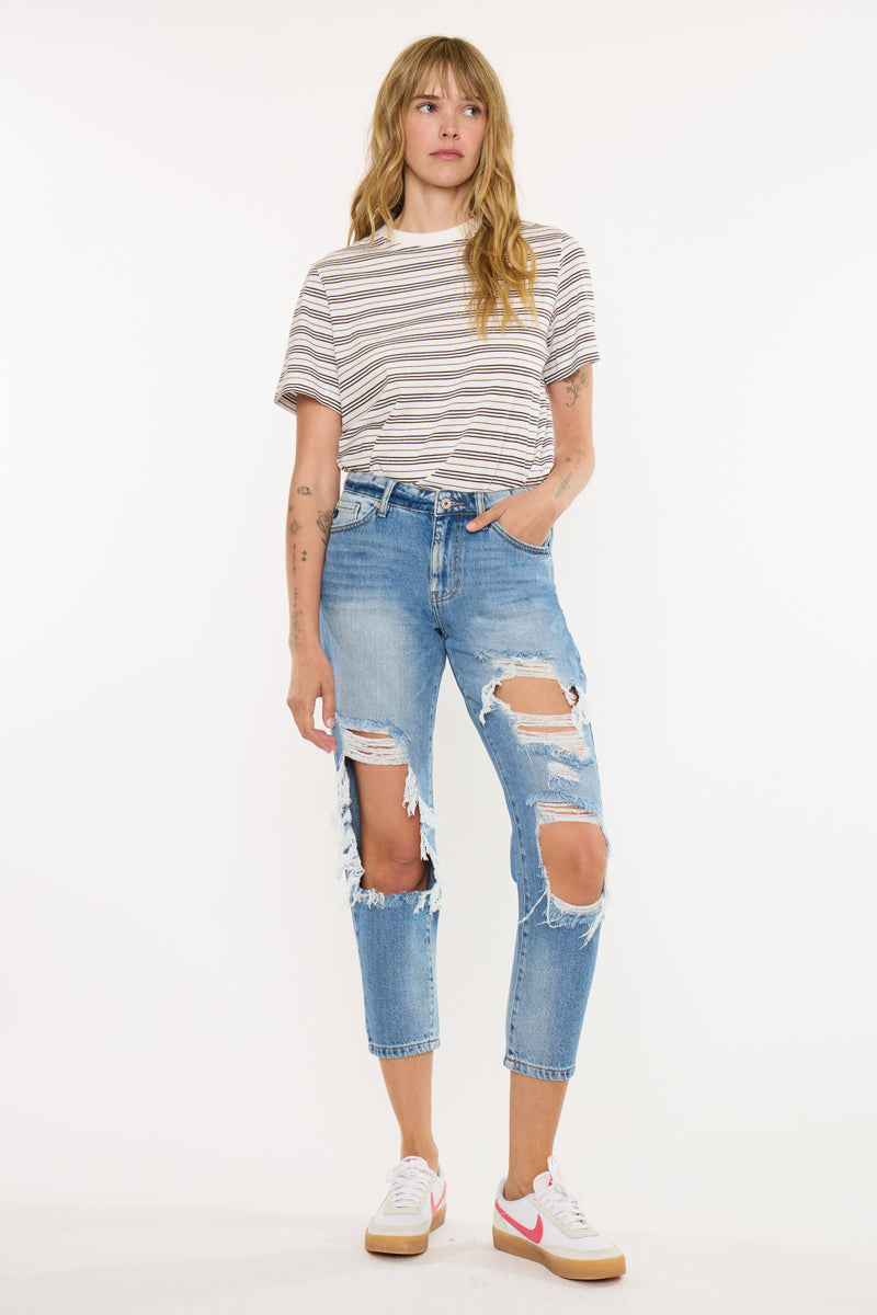 Bonnie High Rise Boyfriend - Official Kancan USA