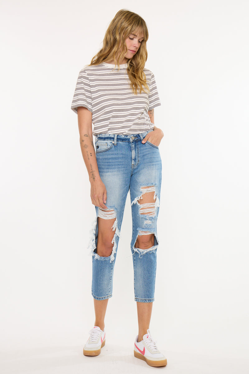 Bonnie High Rise Boyfriend - Official Kancan USA