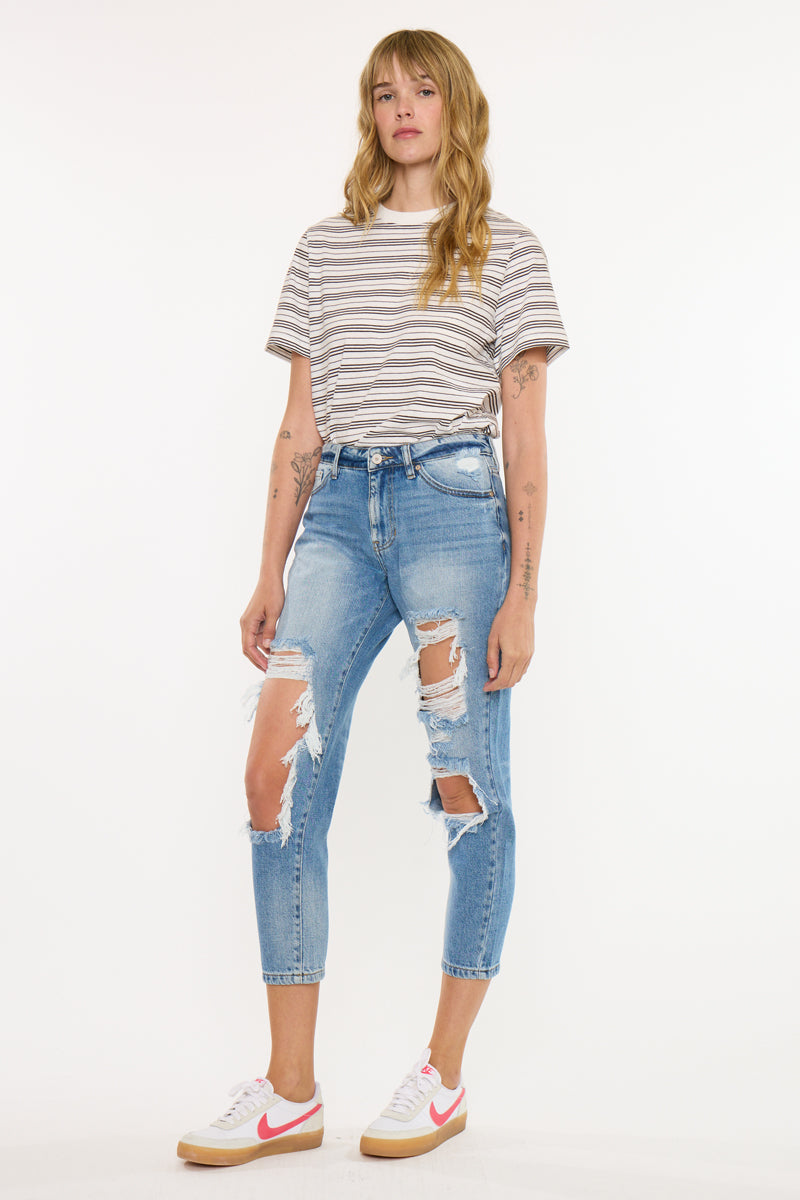 Bonnie High Rise Boyfriend - Official Kancan USA