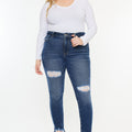 Bunny High Rise Ankle Skinny (Plus Size) - Official Kancan USA